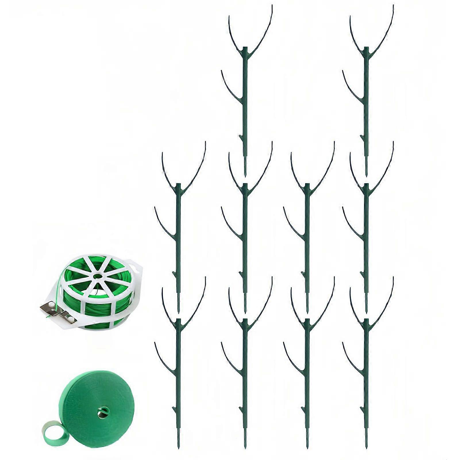 10 Pack Stackable Monstera Plant Support Infinite stacking Indoor Garden