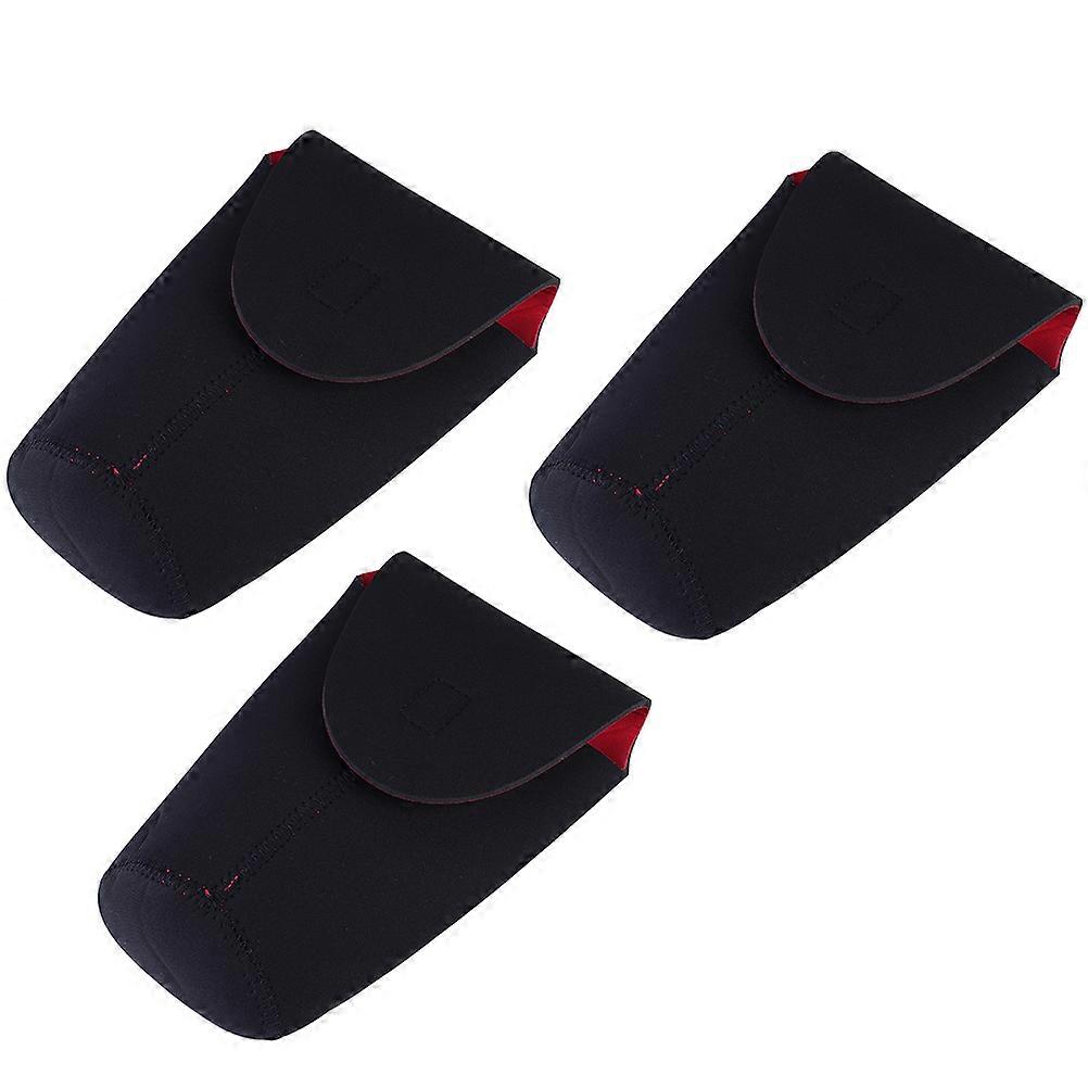 Camera Lens Pouch Camera Lens Cases for Shock Protection 3Pcs Pack