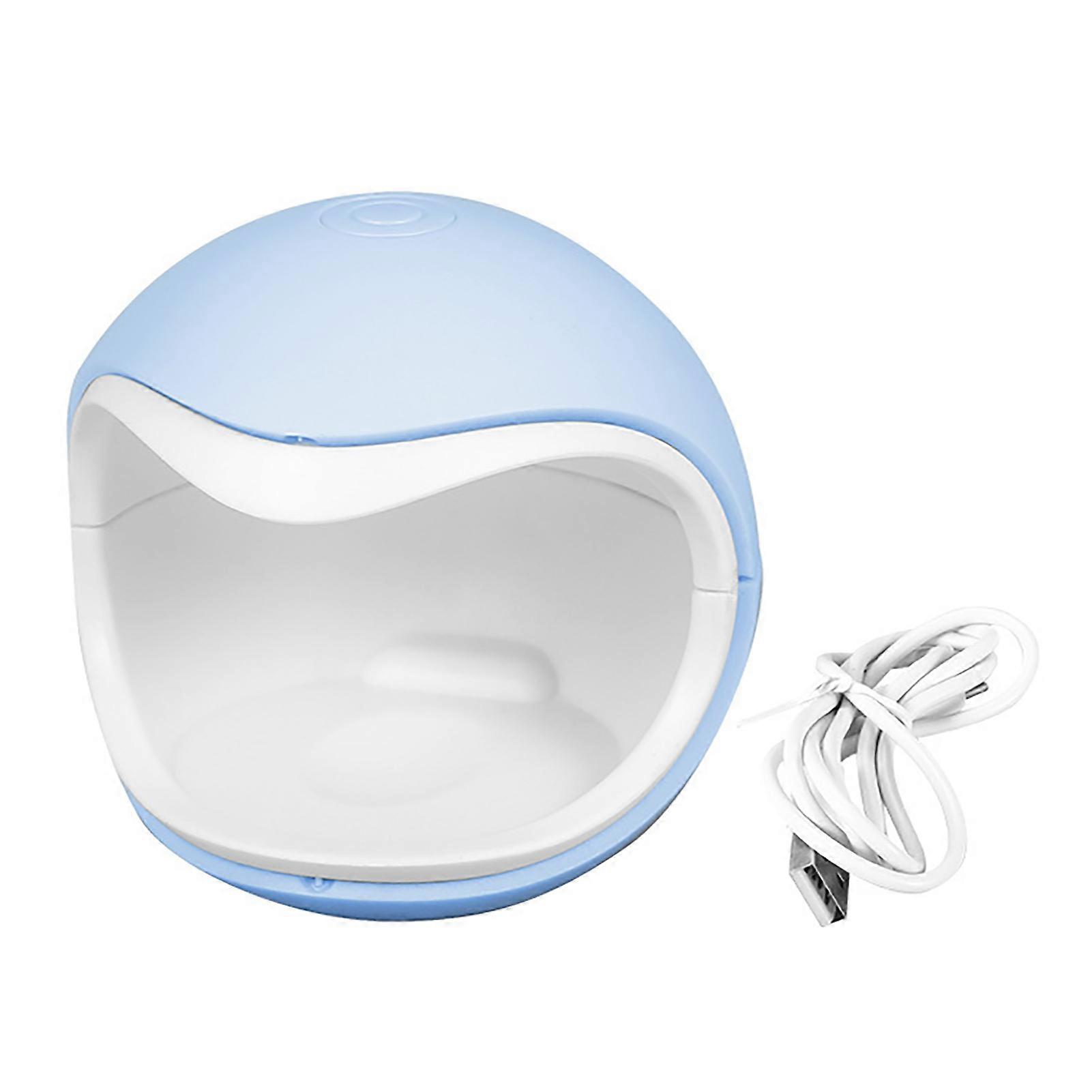 Nail Curing Lamp Portable Mini Efficient Dual LED Light Source Handheld Mini Lamp for Manicures UV