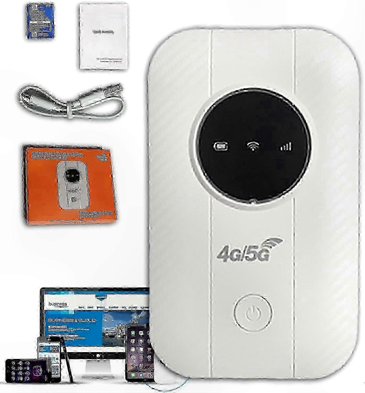Portable Satellite Internet Device with Unlimited Router Functionality