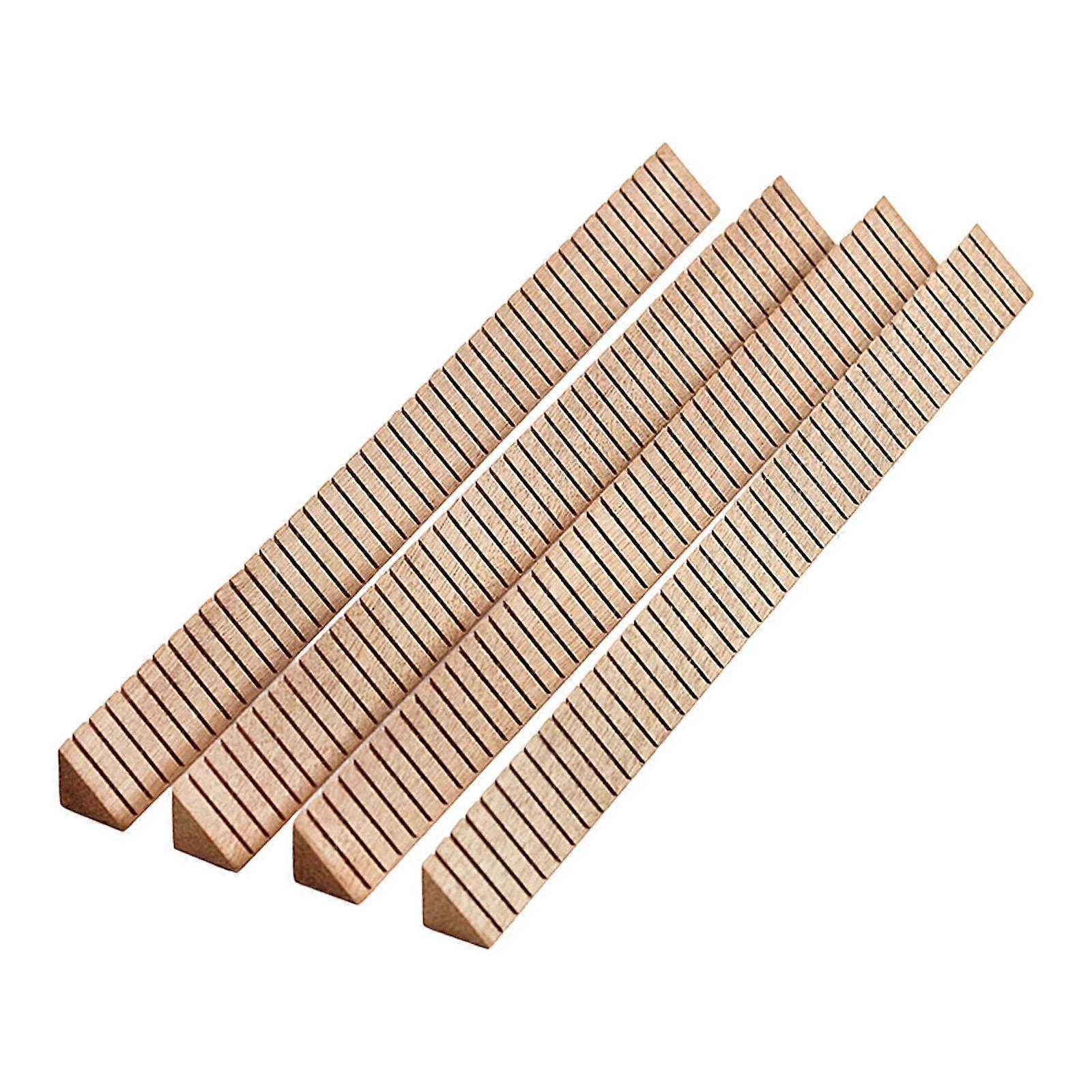 4Pcs Guitar Binding Purfling Strips Versatile Wood Inside Binding Hobbyists