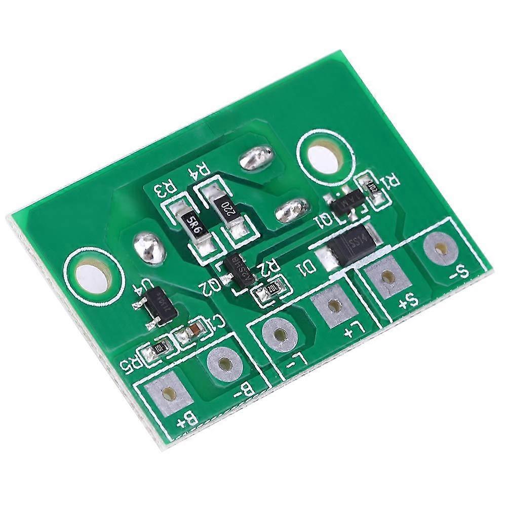 Solar Lamp Controller Module for 3.7V Lithium Battery, Garden Light Control Board with Switch, Easy Installation