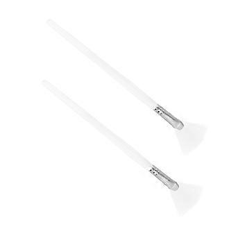 2PCS Mask Brushes Wooden Long Handle Fan Shape Professional Skin Care Mask DIY Brushes