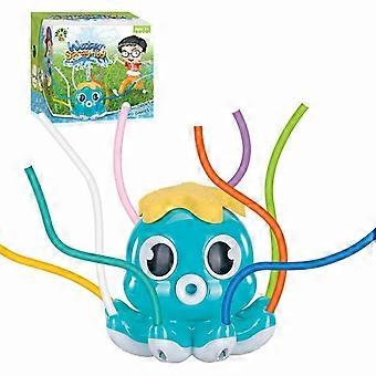 Outdoor-Wassersprühsprenger für Kinder und Kleinkinder, Sommerspielzeug im Freien Gartenspiele mit 8 Wackelrohren, wird an Gartenschlauch befestigt Spritzendes Spaßspielzeug