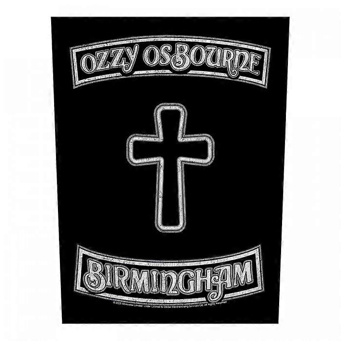Ozzy Osbourne Birmingham Tapered Patch