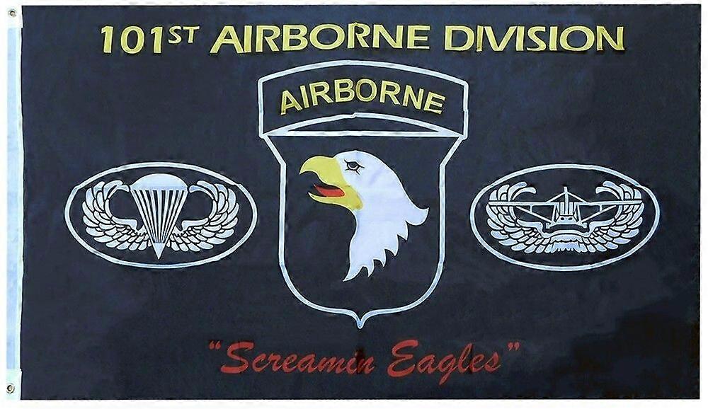 101. luftbårne divisjon Screamin Eagles-flagget FG 1503