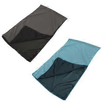 Toalha de treino refrescante para academia, pacote com 6 unidades, ideal para absorver o suor.