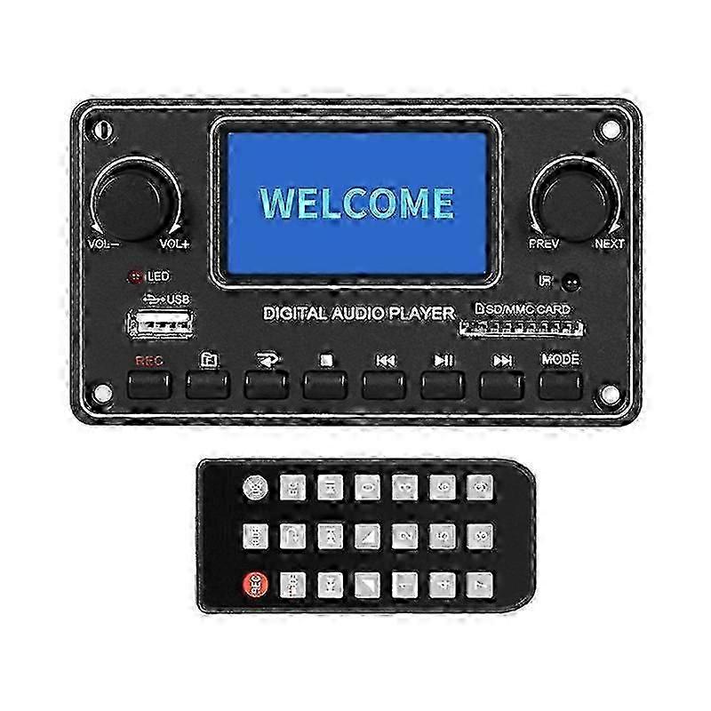 LCD MP3 Player Module for Car Home Amplifier