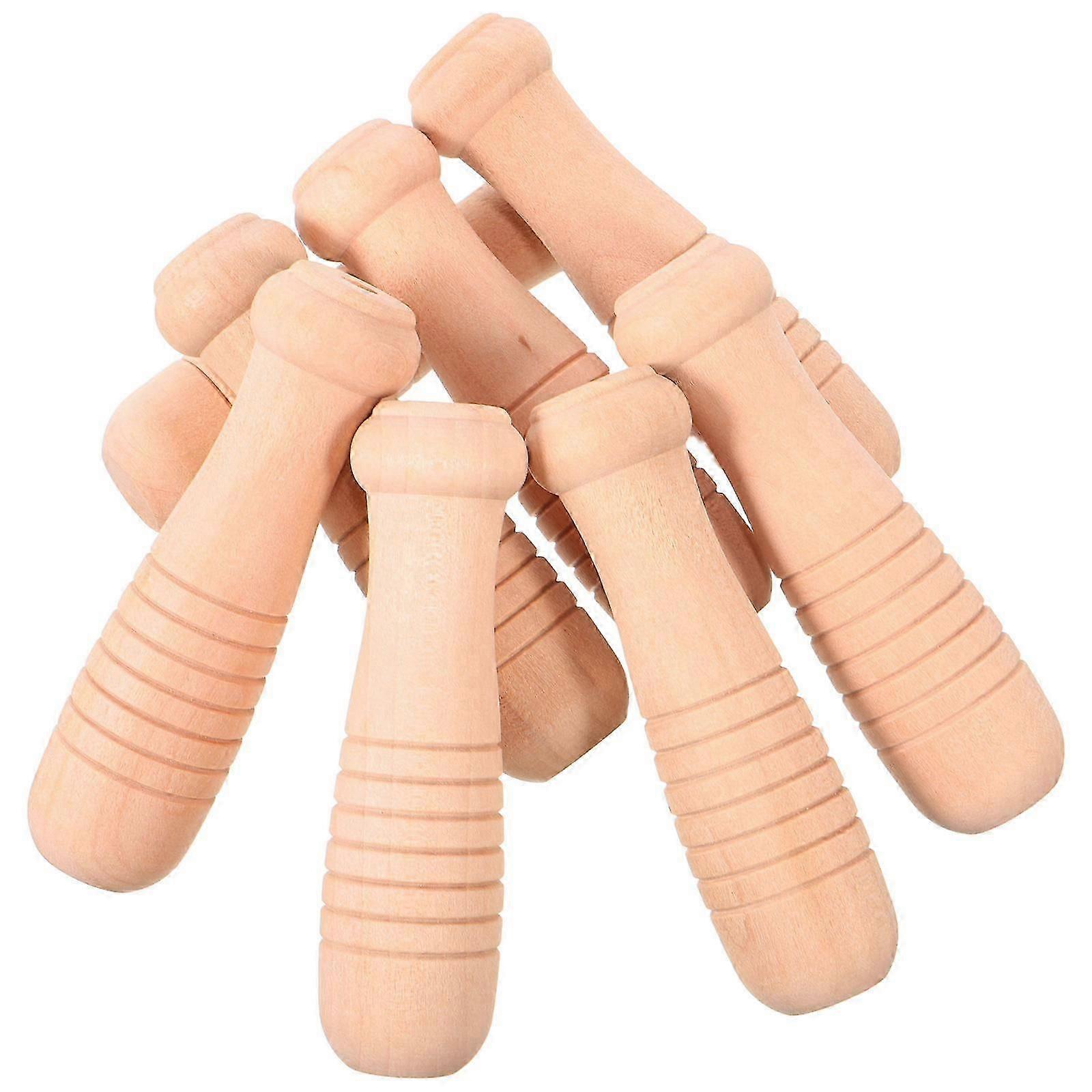 Wooden Handle Replacement, 8Pcs, For Cookware Garden Tools