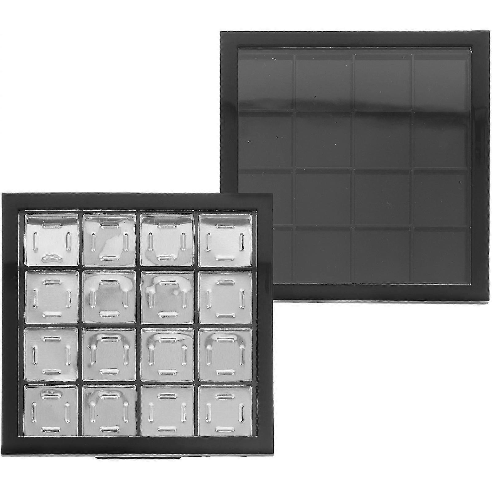 Eyewhadow Box Multi-Grid Lipstick Storage Case for Storage 2Pcs Pack