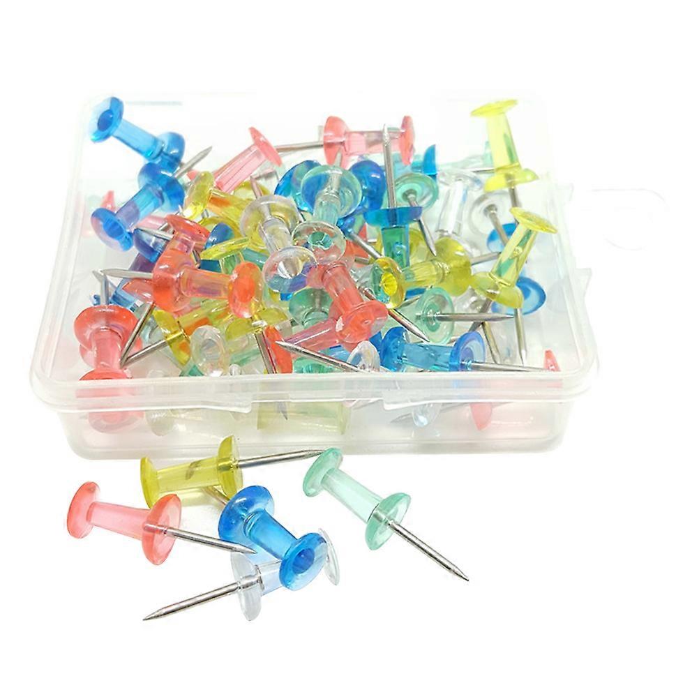 Map Push Pushpin Thumbtack for Fixing 40Pcs Assorted Color