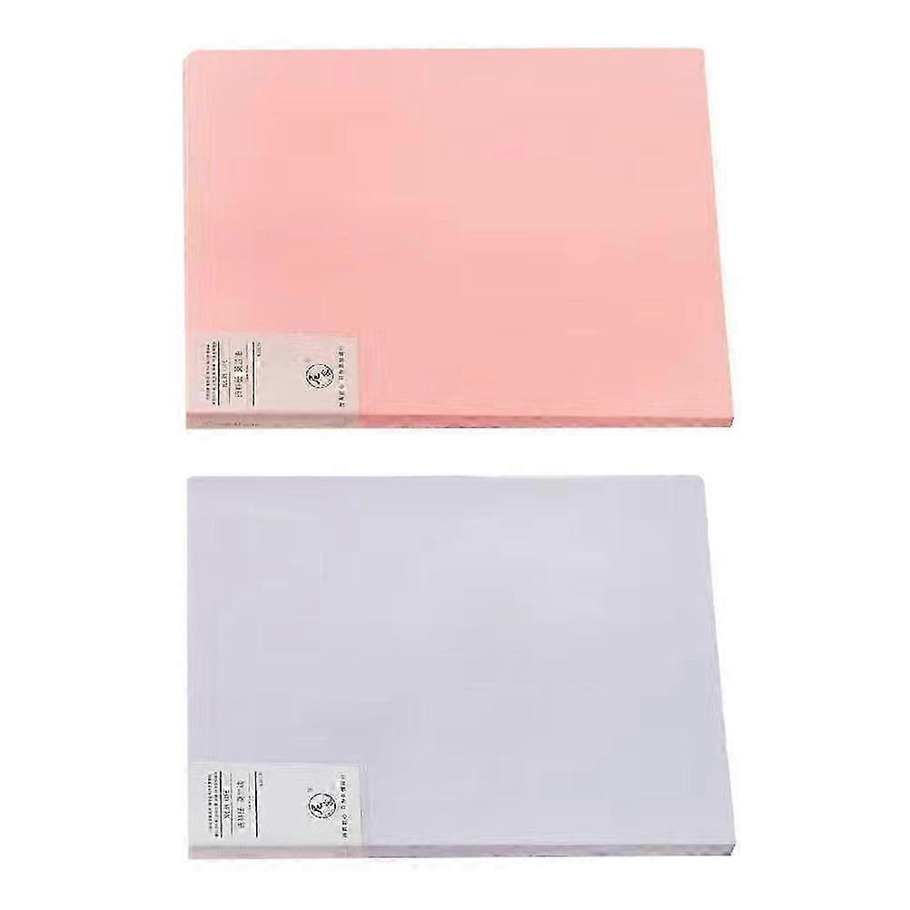 A4 Plastic File Folders for Document Storage with Multiple Pockets Assorted Color Lightweight
