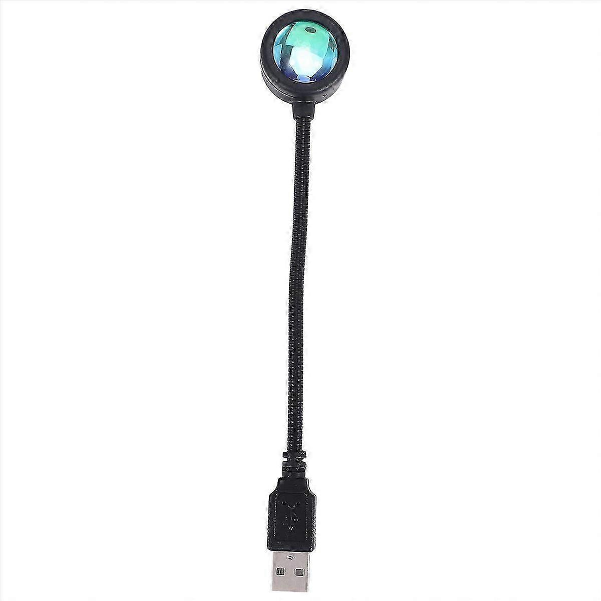 LED USB Sunset Lamp Night Light Projector,Sunset Red
