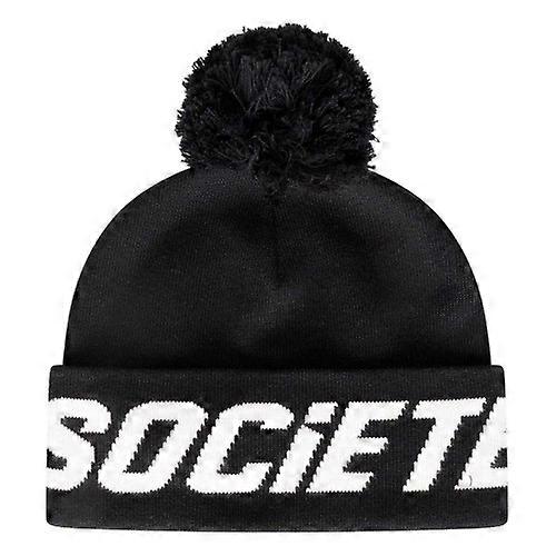Societe Noir Lettering Beanie