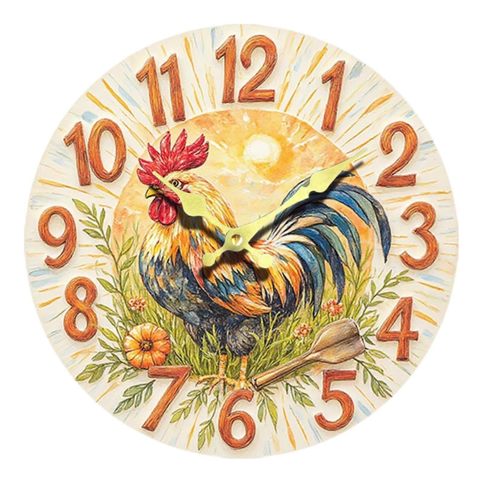 Wall Clock Decorative Timepiece Unique Modern Silent Decor Wall Watch Clock for