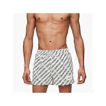 Calvin Klein Core Solids herenbadpak wit