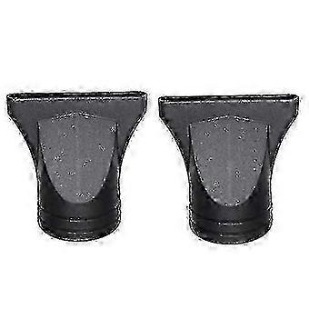 Pack Of 2 Black  Plastic Hair Dryer Diffuser, Dryer Nozzle Wide Design Plastic Hair Dryer Nozzle