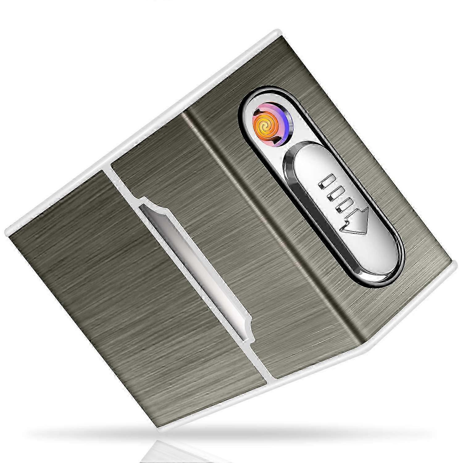 Cigarette Case with Lighter Cigarette Box Electronic Integrated