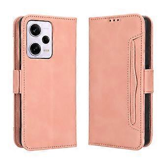 Compatible With Xiaomi Redmi Note 12 Pro Plus Kickstand Protective Wallet case with Credit Card Holder,Flip PU Leather Shockproof Cover