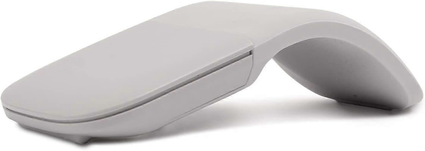Wireless Foldable Mouse Folding Bluetooth Touch Mice (Gray White)