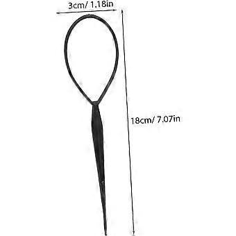 24 Pcs little girl hair accessories hair tool topsy tail tool hair braiding tools hair tail tool