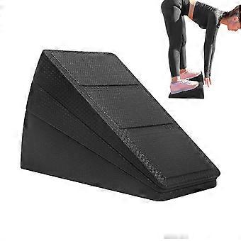 Incline Squat Board with AntiSlip Base, 3Level Calf Stretching Ramp for Yoga Gym Home Fitness