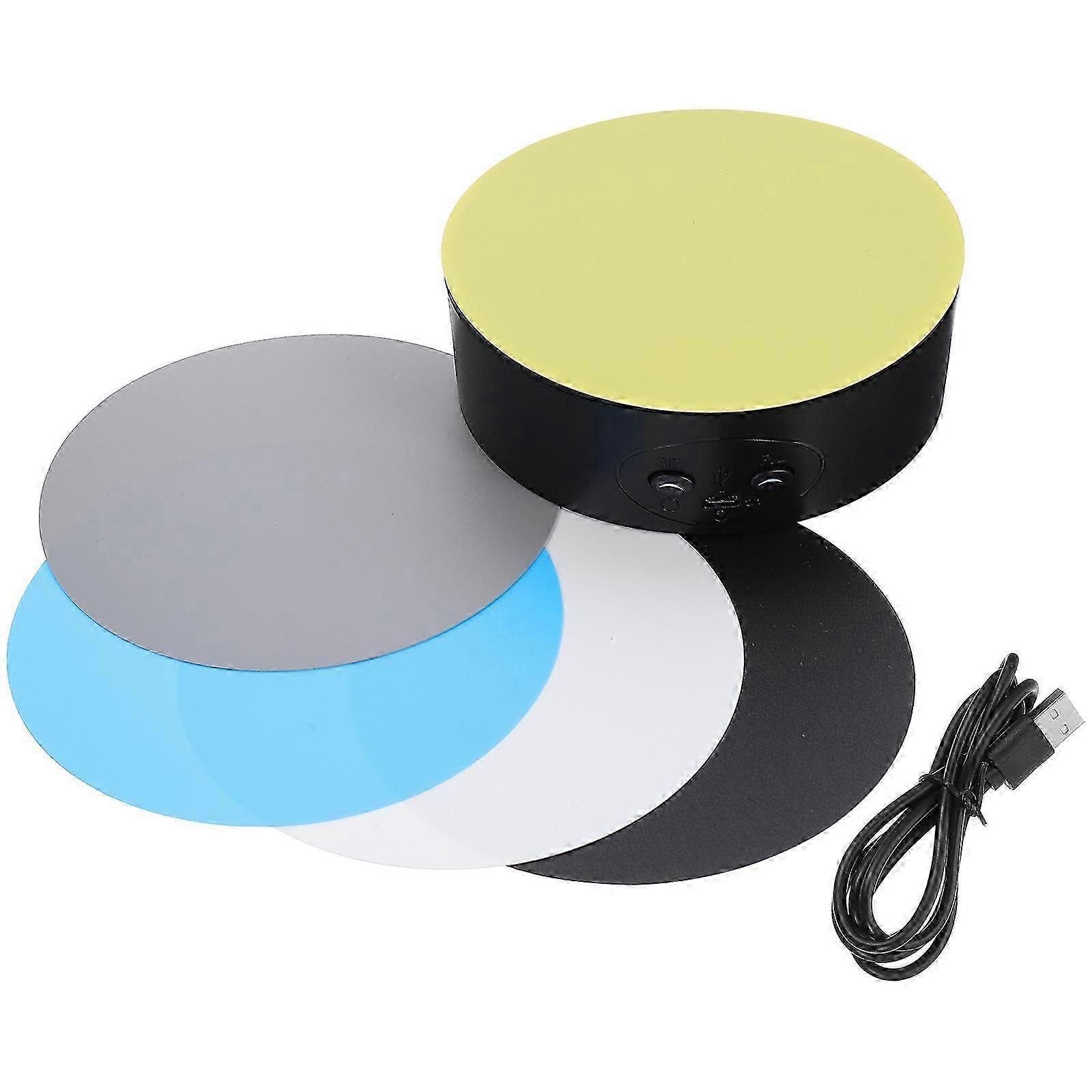 Black Household Rotating Stand Silent Display Stand compatible with Display 1Set