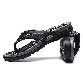 Herren-Flip-Flops, rutschfeste und abriebfeste Hausschuhe, geeignet für Spaziergänge in Innenräumen und Camping