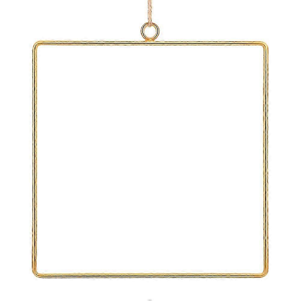 Decorative DIY Wreath Multi-function Flower Frame Delicate Square Frame Flower Supply