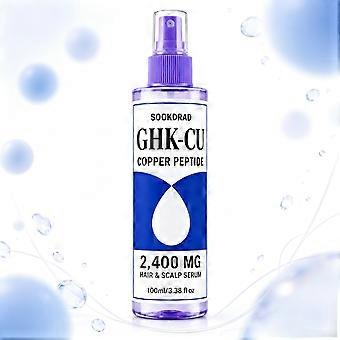 GHK-CU Copper Peptide Scalp Serum Spray, Portable Hair Care Mist, Balancing Scalp Condition For Daily Hair Routine