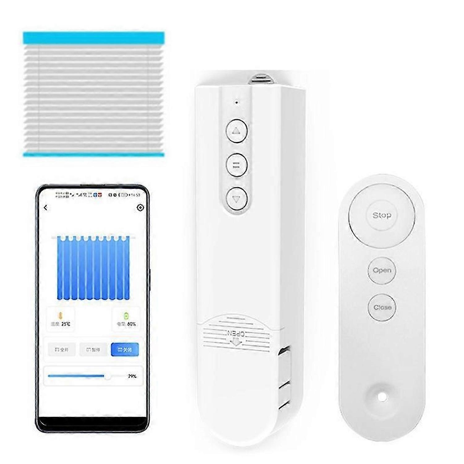 Tuya ZigBee Smart Blind Motor Driver+Remote Control Automatic Electric Roller Shutter Shadows Liftin
