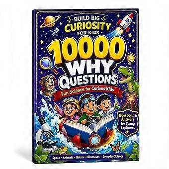 Children's Science Encyclopedia Hardcover illustrated general knowledge STEM book for kids 8-12 with 100000 answers hand-drawn artwork