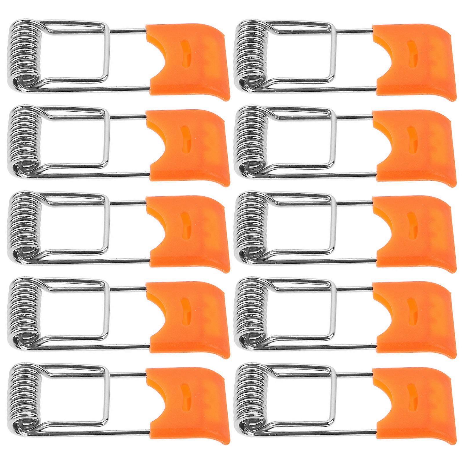 100Pcs Panel Light Spring Clip Downlight Retaining Clamp Light Securing Clips Recessed Light Retaining Clip