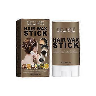 EELHOE Hair Wax, Stick Shape Hair Lasting Styling Smooth Frizzy Hair Soft Firming Pomade Stick