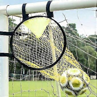 1 stk. foldbart ungdomsfodboldtræningssigtenet skydemål forbedrer hitrate fodboldmål boksetilbehør