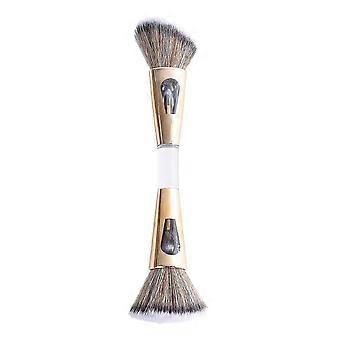 4-in-1 Makeup Brush - Portable Multi-Use Wand for Blush, Powder and Eyeshadow