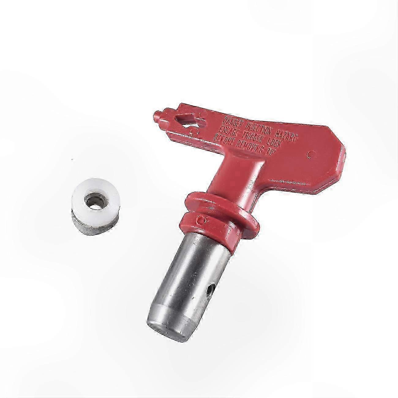 Red 517 Nozzle Tip for Airless Paint Sprayers with Uniform Pattern Compatibility