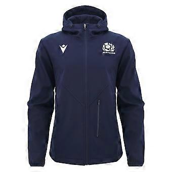 2026-2027 Scotland Rugby Softshell Jacket (Navy) - Kids