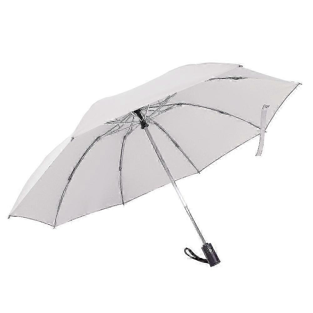 LM Automatic Large Folding Umbrella Rain and Sun Resistant (Gray) ROT