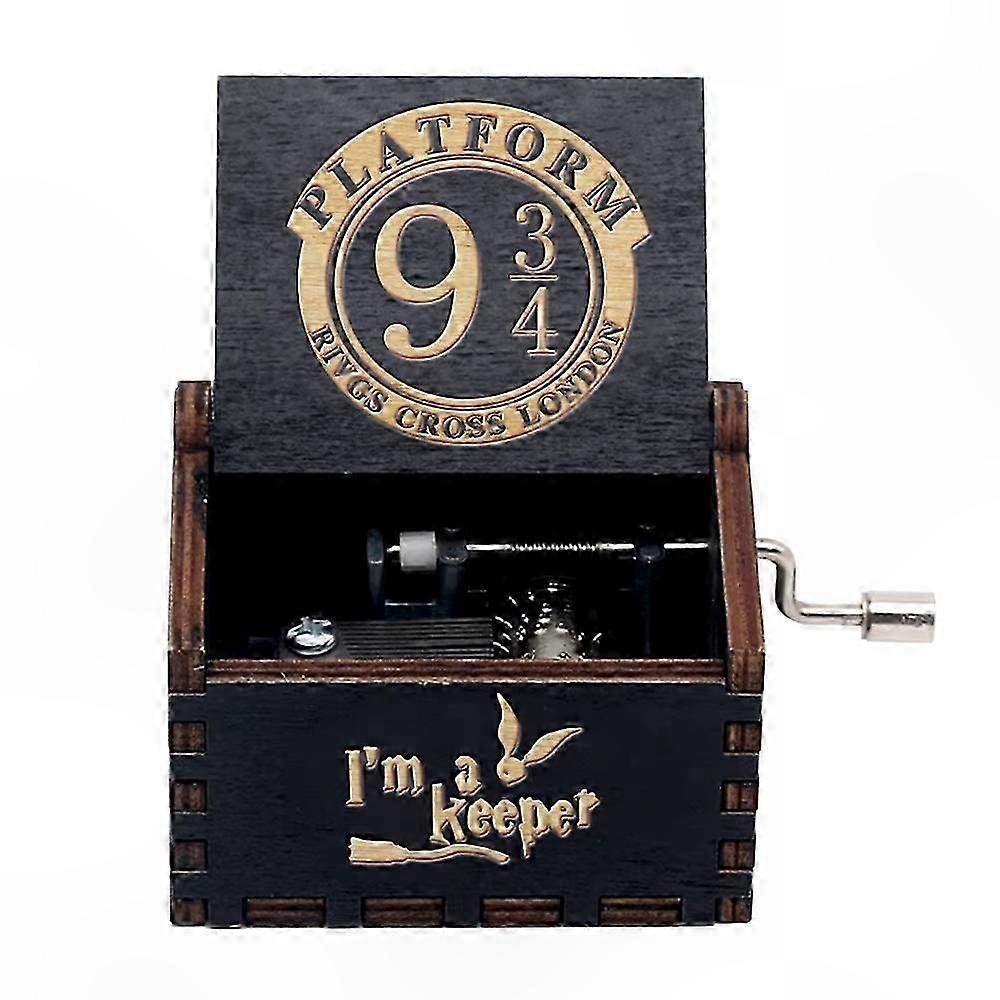 Mechanical Solid Wood Music Box