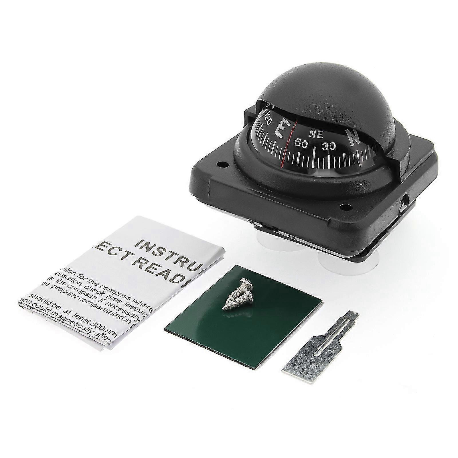 Nautical Car Compass Magnetic ABS