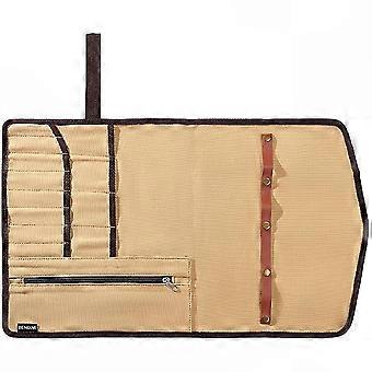 Borsa porta posate portatile e organizer per stoviglie, ideale per campeggio, picnic e attività all'aperto.