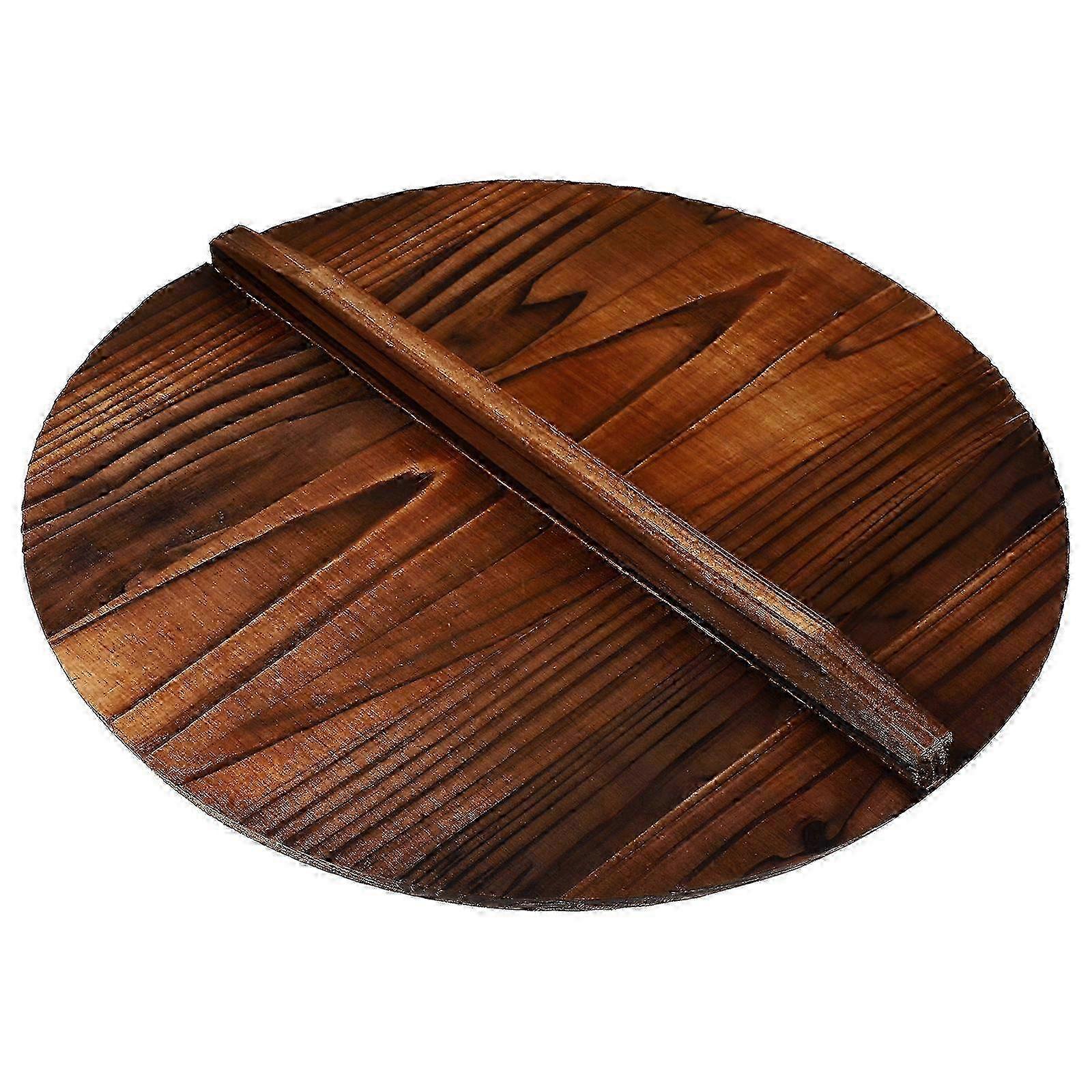 Solid Wood Pot Lid Steam Retaining