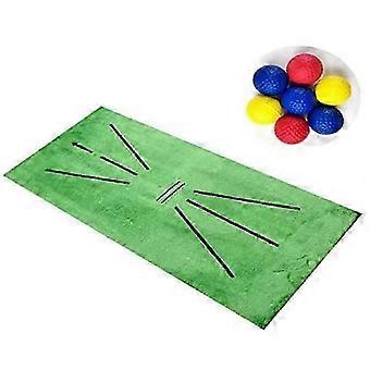 Golf Practice Mat Golf Swing Detection Batting Practice Household Auxiliary Mat brilliant