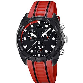 Lotus chrono Quartz Analog Man Watch with Silicone Bracelet L18159/5