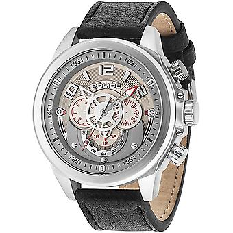 Politie horloges Belmont Quartz analoge man horloge met R1451280001 Cowskin armband