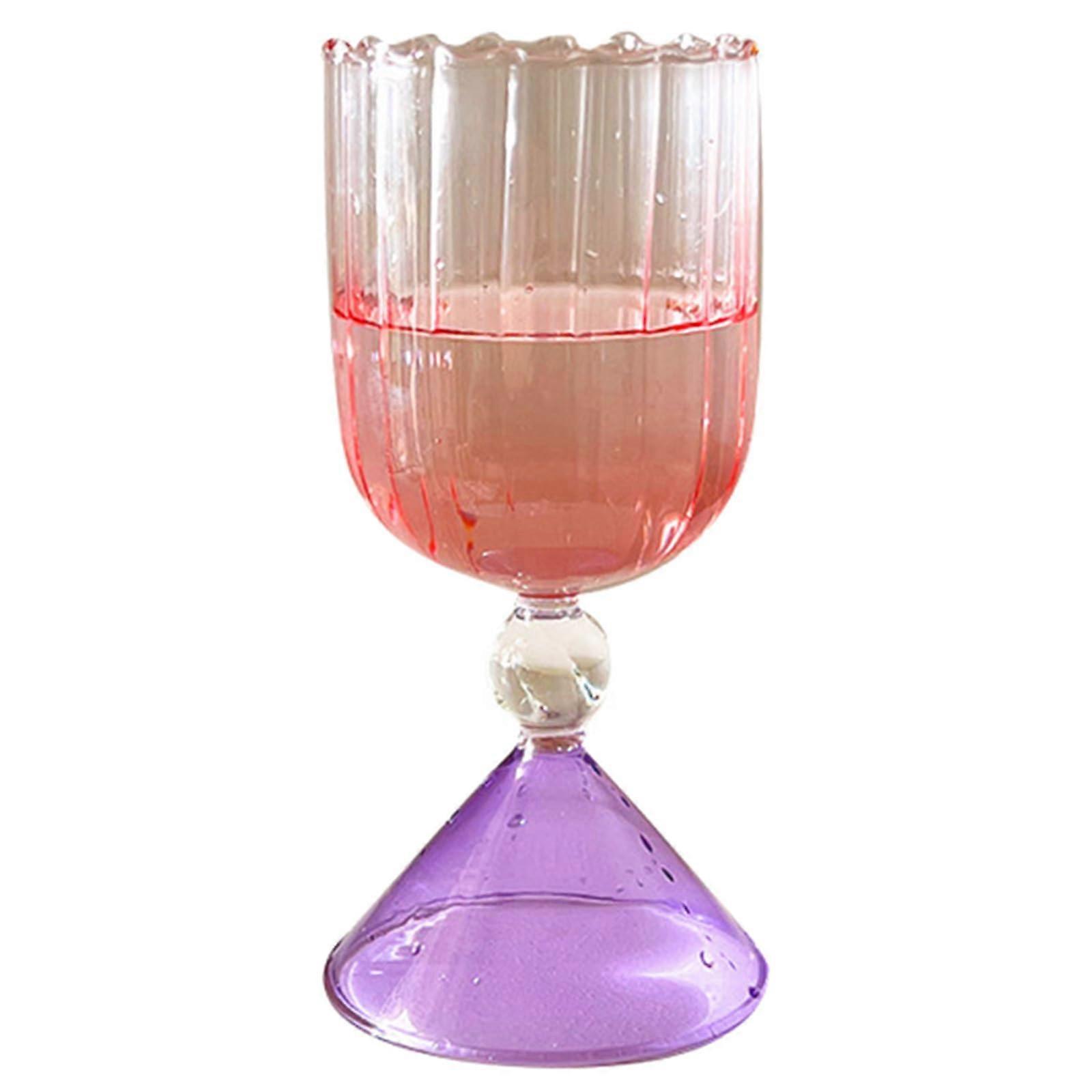 Artistic Coloured Glass Cups