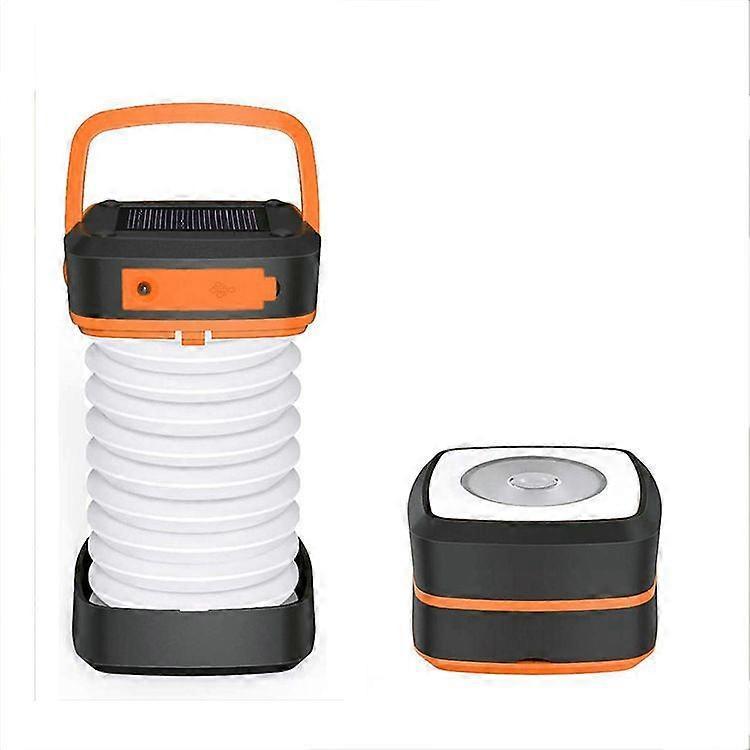 USB Solar Fold Lantern Flashlight