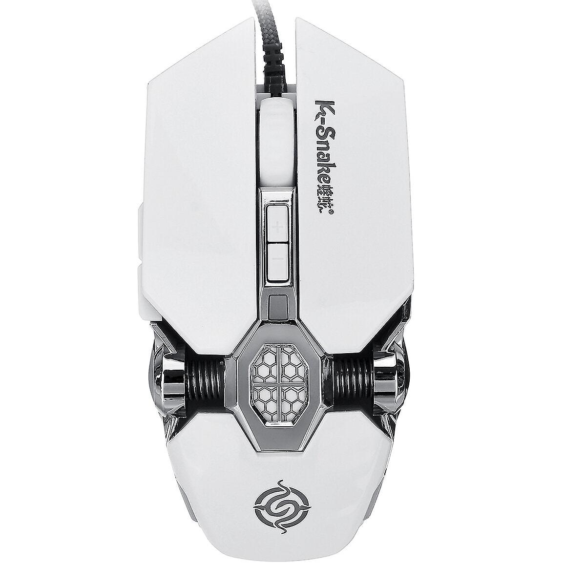 4000 Dpi Usb Wired Colorful Led 7 Buttons Professional Mechanical Gaming Mouse For Laptop Pc Game