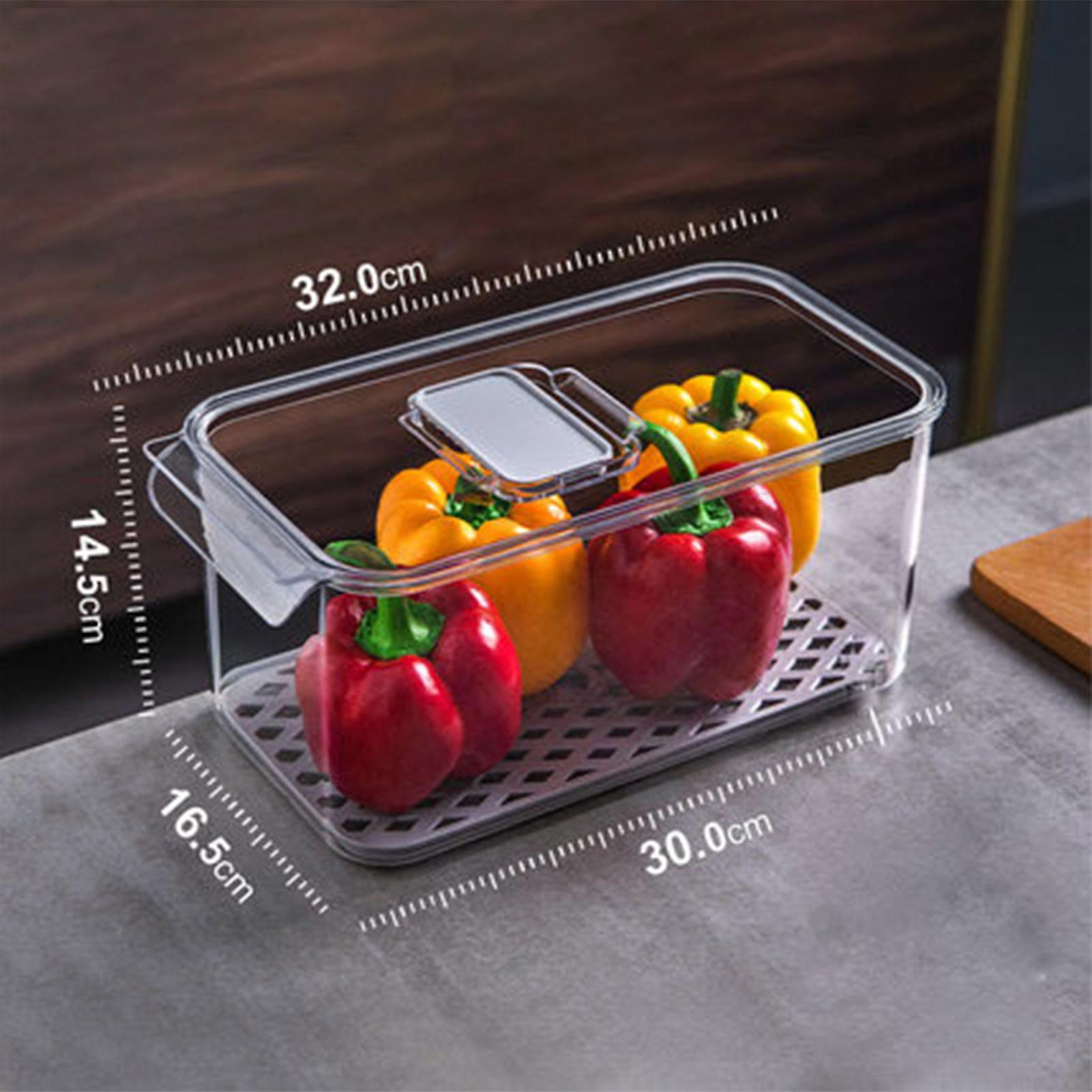 Stackable Clear Organizer Bins Heavy Duty Storage Container For Clothes Food Drinks Snacks